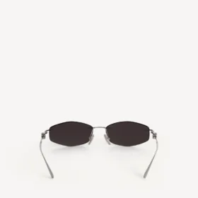 Lunettes de soleil pour femme Nano D-Frame en argent