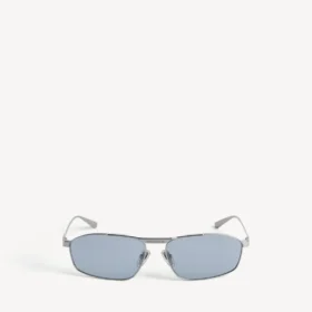 Lunettes de soleil pour homme Tag 3.0 à monture en D, couleur argent