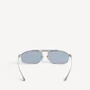 Lunettes de soleil pour homme Tag 3.0 à monture en D, couleur argent Lunettes de soleil pour homme Tag 3.0 à monture en D, couleur argent