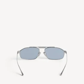 Lunettes de soleil pour homme Tag 3.0 à monture en D, couleur argent