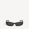 Lunettes de soleil rectangulaires Cosmo pour femme, noires Lunettes de soleil rectangulaires Cosmo pour femme, noires