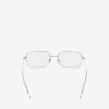 Lunettes de soleil rectangulaires « Invisible »  en argent