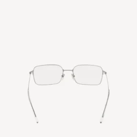 Lunettes de soleil rectangulaires « Invisible »  en argent