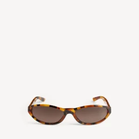 Lunettes de soleil rondes Neo en havane tacheté