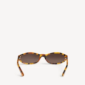 Lunettes de soleil rondes Neo en havane tacheté