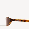 Lunettes de soleil rondes Neo en havane tacheté Lunettes de soleil rondes Neo en havane tacheté