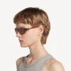 Lunettes de soleil rondes Neo en havane tacheté Lunettes de soleil rondes Neo en havane tacheté