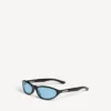 Lunettes de soleil rondes Neo en noir Lunettes de soleil rondes Neo en noir