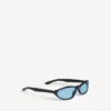 Lunettes de soleil rondes Neo en noir Lunettes de soleil rondes Neo en noir