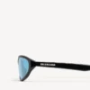 Lunettes de soleil rondes Neo en noir Lunettes de soleil rondes Neo en noir
