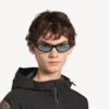 Lunettes de soleil rondes Neo en noir Lunettes de soleil rondes Neo en noir