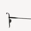 Lunettes de soleil Tag 2.0 style « navigator » en argent foncé