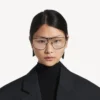 Lunettes de soleil Tag 2.0 style « navigator » en argent foncé