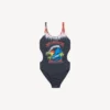 Maillot de bain femme « Extreme Tie Dye » noir