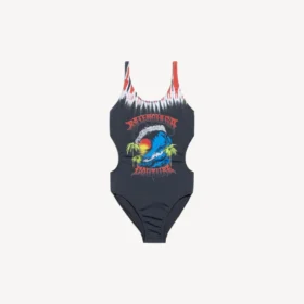 Maillot de bain femme « Extreme Tie Dye » noir