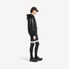 Manteau court à capuche pour homme, noir Manteau court à capuche pour homme, noir