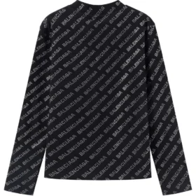 Mini-pull à motifs intégral « Noir » 730402TNVQ91073