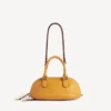 Mini sac bowling Bolero pour femme, couleur curry