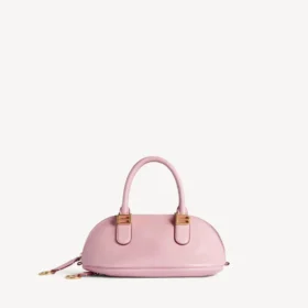 Mini sac bowling Bolero pour femme, couleur quartz rose