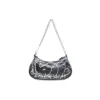 Mini-sac Le Cagole avec chaîne Graffiti « Noir » 695814210G61090
