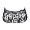 Mini-sac Le Cagole avec chaîne Graffiti « Noir » 695814210G61090