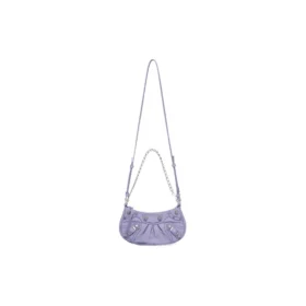Mini-sac Le Cagole avec chaîne « Lilac » 6958141VG9Y5304