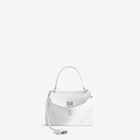 Mini sac à main Rodeo pour femme, blanc optique