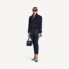 Mini-short pour femme bleu marine/noir surteint
