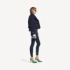 Mini-short pour femme bleu marine/noir surteint