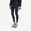 Mini-short pour femme bleu marine/noir surteint