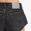 Mini-short pour femme bleu marine/noir surteint