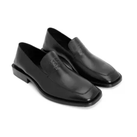 Mocassins à bordure en forme de pièce « Noir » 615723WA72L1000