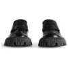Chaussures de Tractor « Cuir de veau lisse noir » 760439WA8E91000