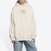 Modèle unisexe FW21 avec logo imprimé, beige 651799TJV910905