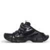 Mules 3XL « Maille noire et polyuréthane » 742682W3XL11010