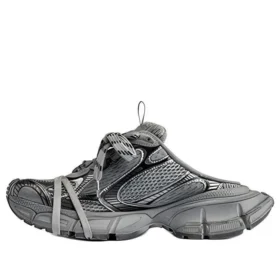 Mules 3XL « Grey Mesh and Polyurethane » 742682W3XL11210