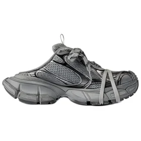 Mules 3XL « Grey Mesh and Polyurethane » 742682W3XL11210