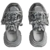 Mules 3XL « Grey Mesh and Polyurethane » 742682W3XL11210