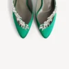 Mules Balenciaga | Manolo Blahnik pour femme, couleur « grass » Mules Balenciaga | Manolo Blahnik pour femme, couleur « grass »