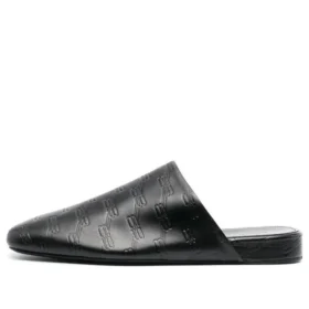 Mules BB en cuir « Noir » 743926WB7221000