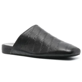 Mules BB en cuir « Noir » 743926WB7221000