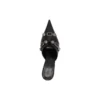 Mules Cagole 80 mm « Black » 714253WAD4E1081