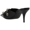 Mules Cagole 80 mm « Black » 714253WAD4E1081