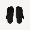 Mules à ceintures pour homme, noires Mules à ceintures pour homme, noires