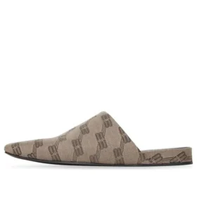 Mules confortables BB Monogram « Beige Brown » 653879W2I103020
