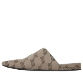 Mules confortables « BB Monogram Brown » 636605W2I103020