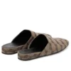 Mules confortables « BB Monogram Brown » 636605W2I103020