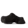 Mules Crocs « Black Fake Fur on Rubber » 720762W0FOU1000