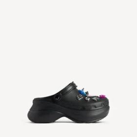 Mules Crocs™ Jibbitz™ pour femme, noires