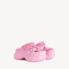 Mules Crocs™ Jibbitz™ pour femme, rose clair